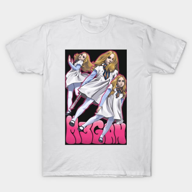 Megan / M3gan Movie Art T-Shirt by PhilRayArt